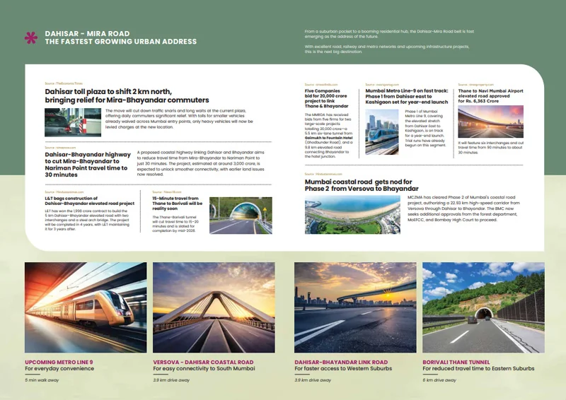 Navi Mumbai International Airport and Badlapur Connectivity Advantage